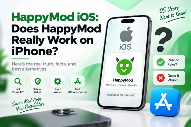HappyMod iOS: Does HappyMod Really Work on iPhone? 