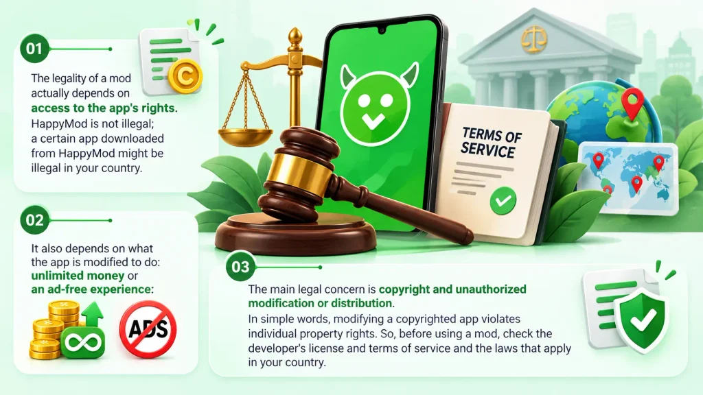 Is HappyMod Legal to Use