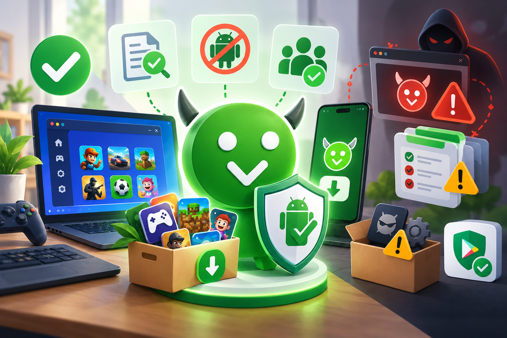 is happymod safe on android